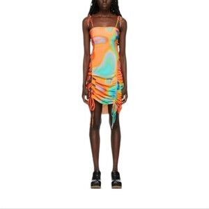 AVAVAV | Psychedelic Neon Print Mini Dress in Size XS